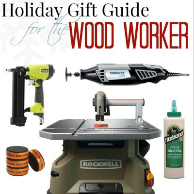 "Holiday Gift Guide for the Woodworker" - a product round up at SnazzyLittleThings.com
