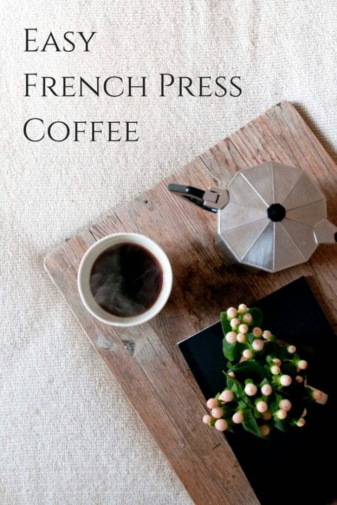Easy French Press Coffee (Video Tutorial)